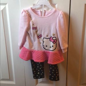 Little Girl Hello Kitty Outfit